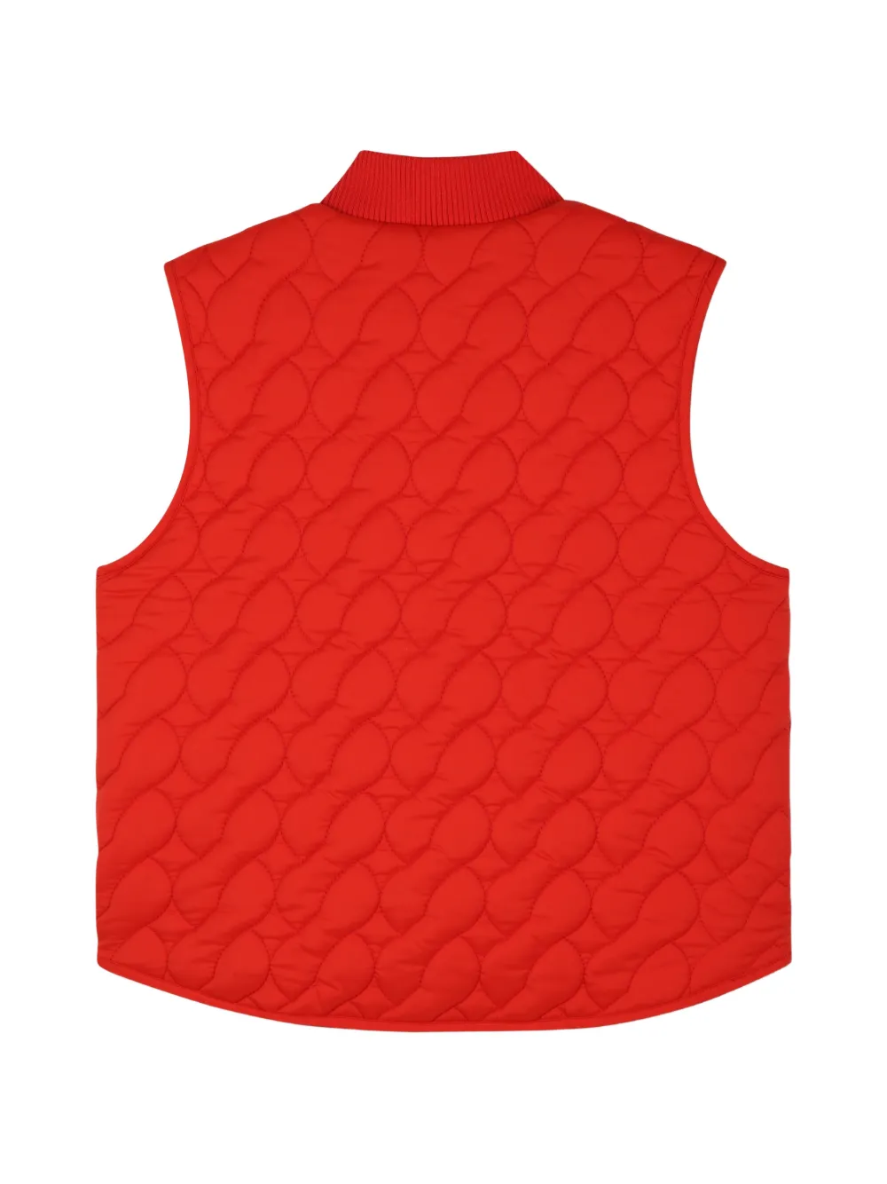 Kids Around Gewatteerde bodywarmer Rood