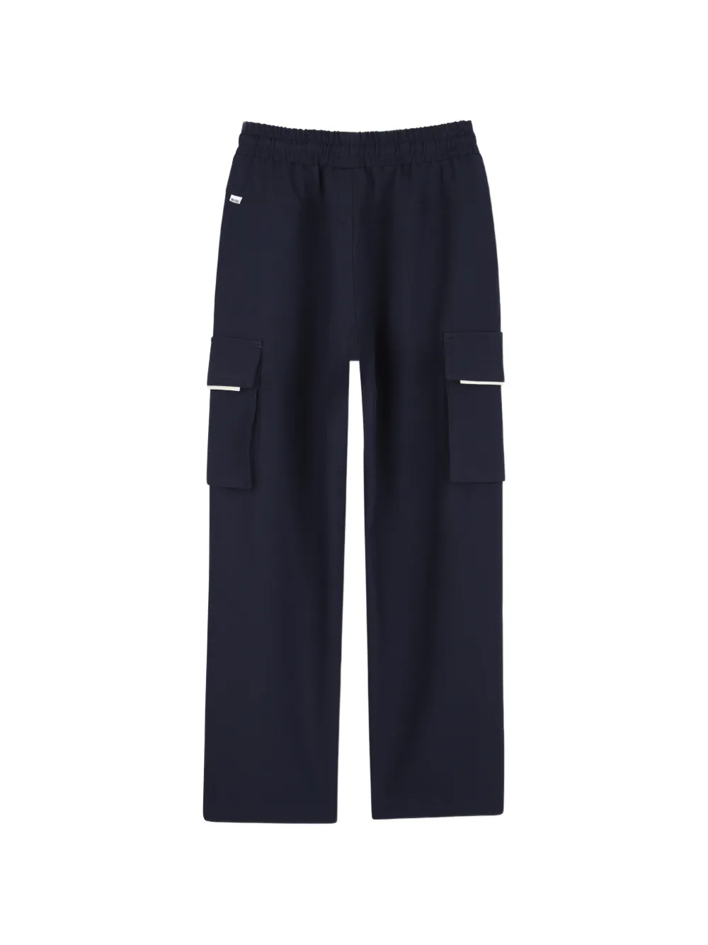 BOSS Kidswear Trainingsbroek met logoprint Blauw