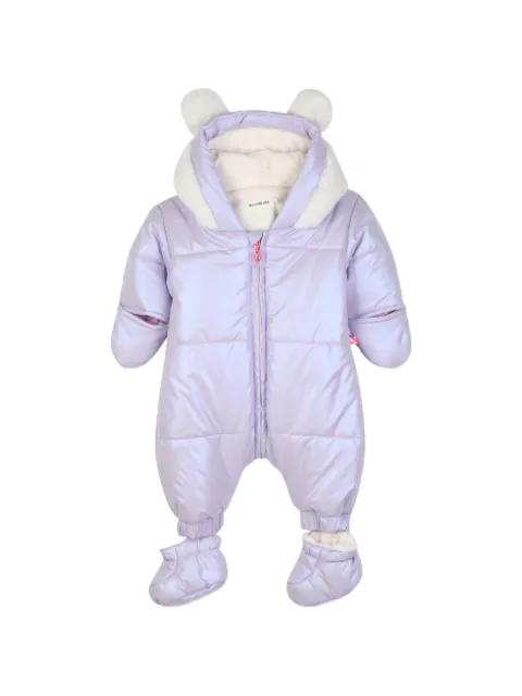 Billieblush padded bear-ear romper