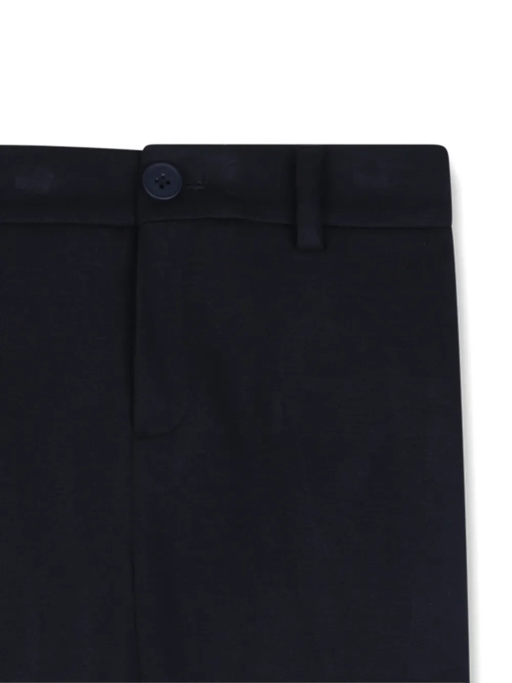 BOSS Kidswear Formele broek met riemlussen Blauw