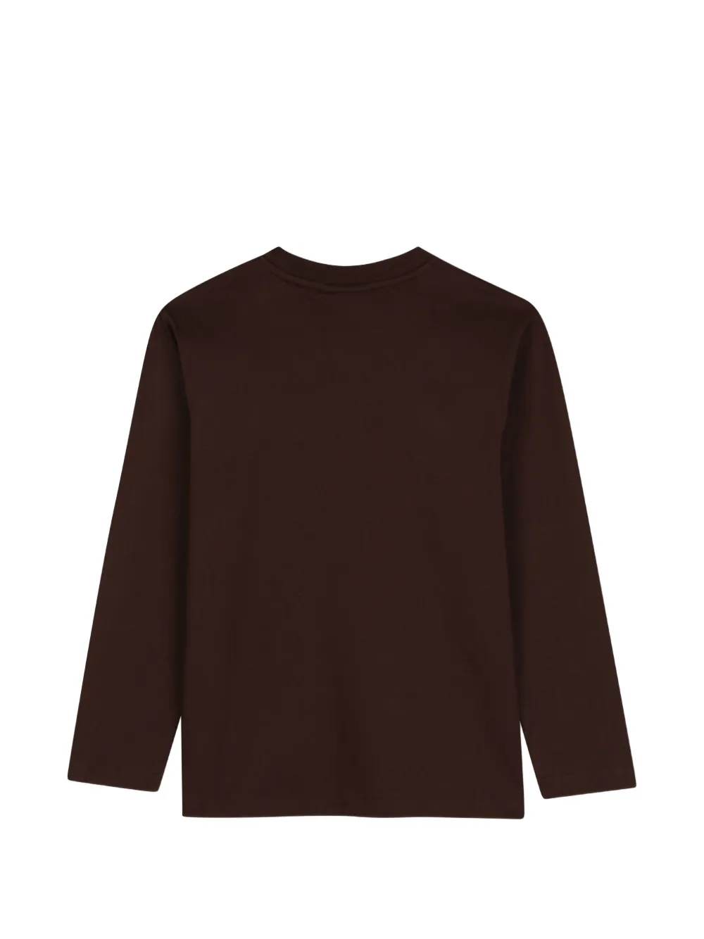 HUGO KIDS T-shirt met lange mouwen Bruin