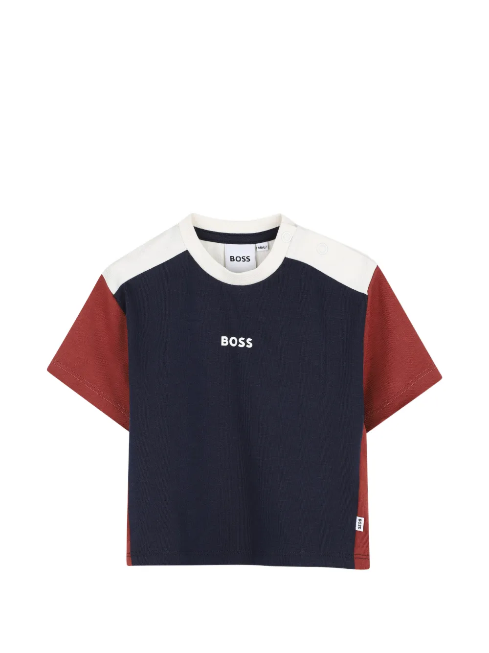 BOSS Kidswear T-shirt con logo - Blu