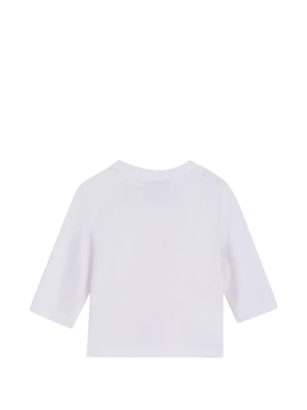 BOSS Kidswear T-shirt met grafische print Wit