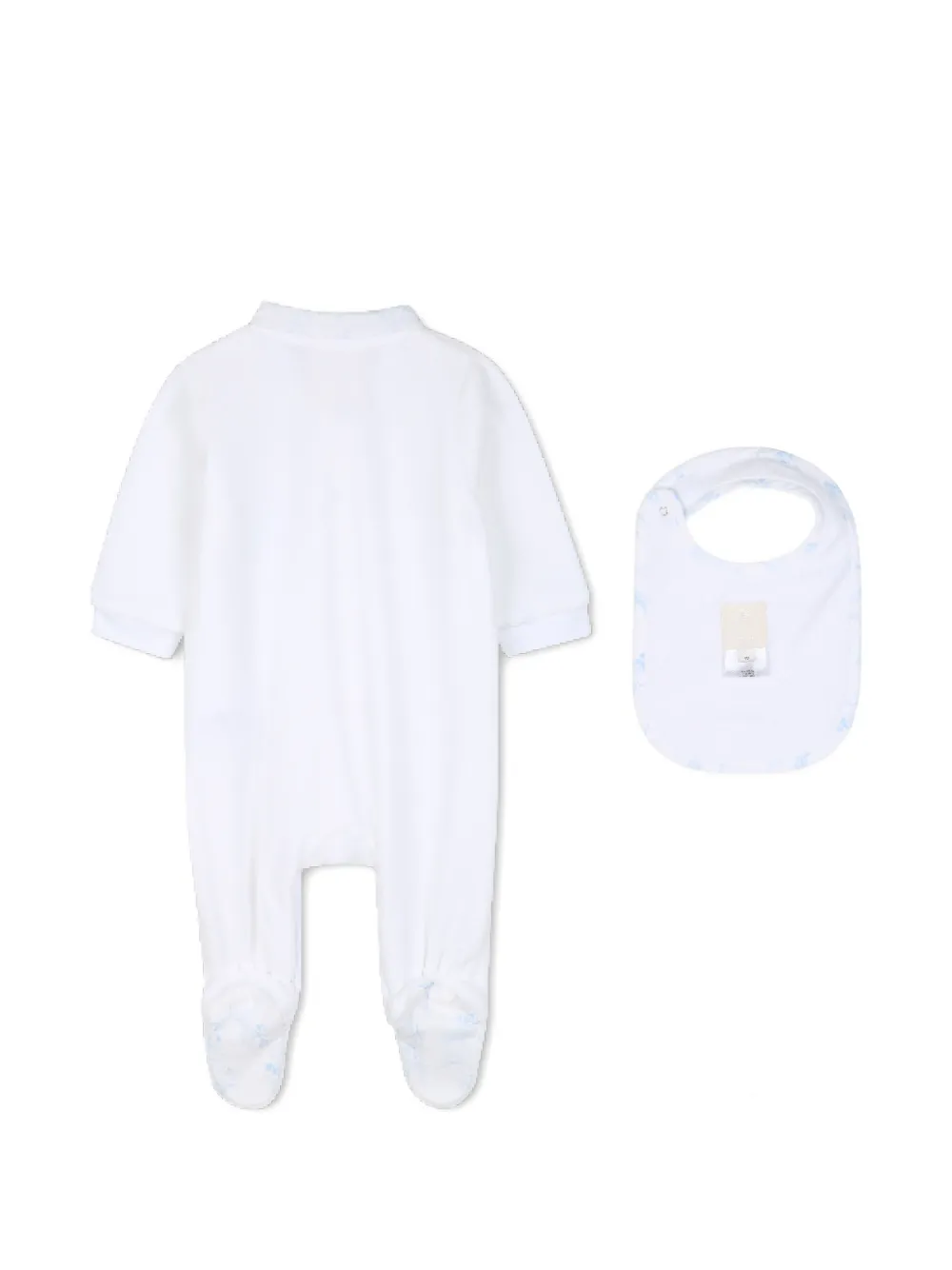 Givenchy Kids Pyjama met geborduurd logo en bloemen-print Wit