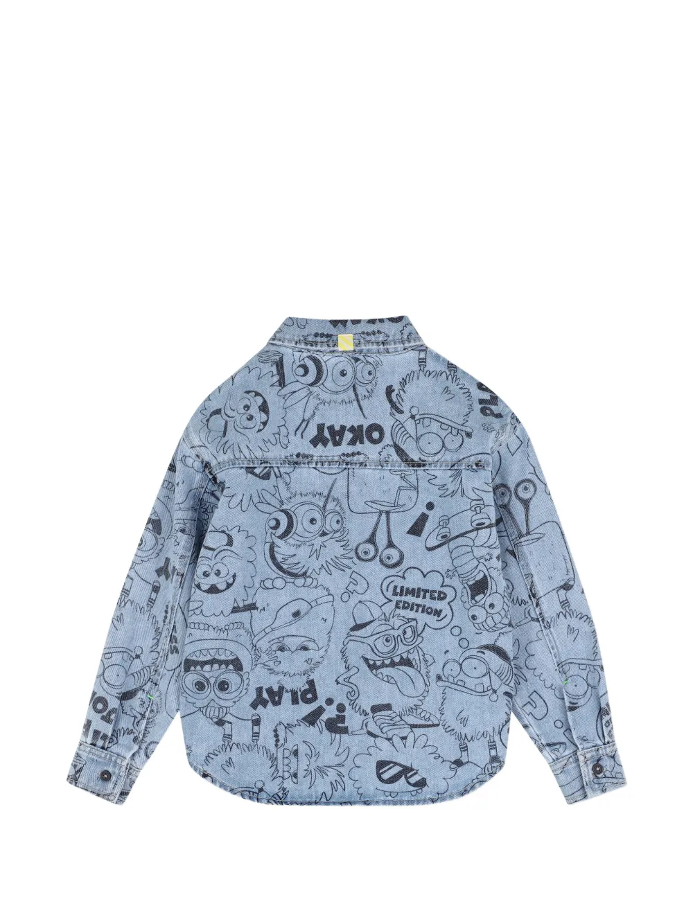 Billieblush Shirt met grafische print Blauw