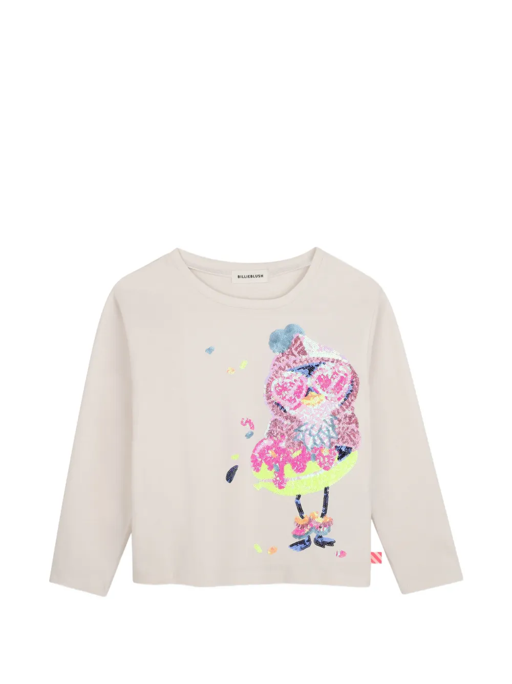 Billieblush T-shirt con paillettes - Bianco