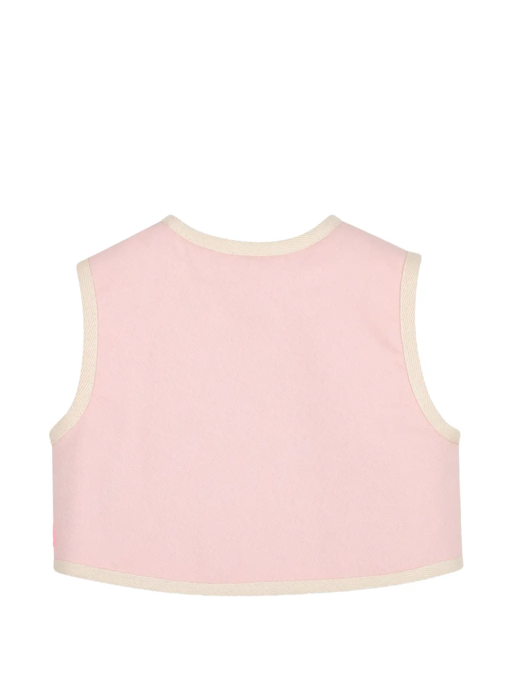 Billieblush Omkeerbaar gilet met geborduurd hart Roze