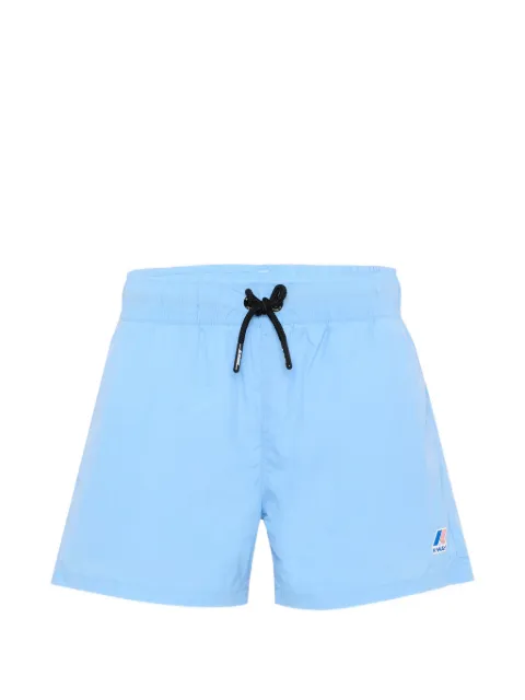 K Way Kids Olivier drawstring-waist lswim shorts