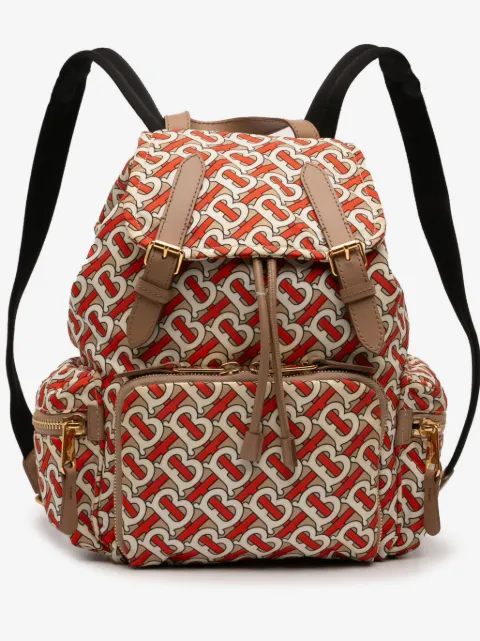 Burberry Pre-Owned 2018-2026 Medium TB Monogram Nylon backpack