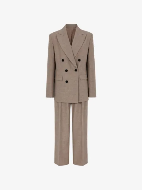 ROOM76 Oslo double-breasted straight-leg suit