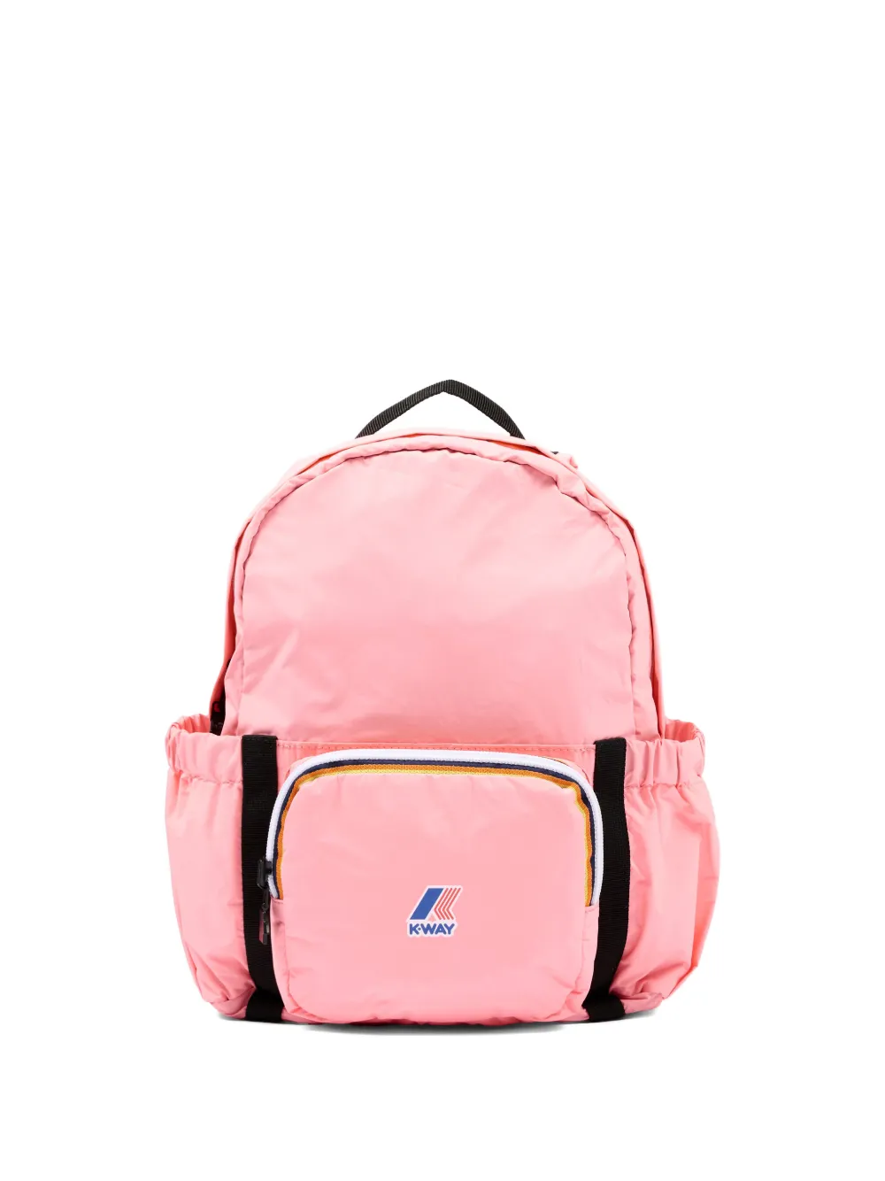 K Way Kids Le Vrai logo-patch backpack - Rosa
