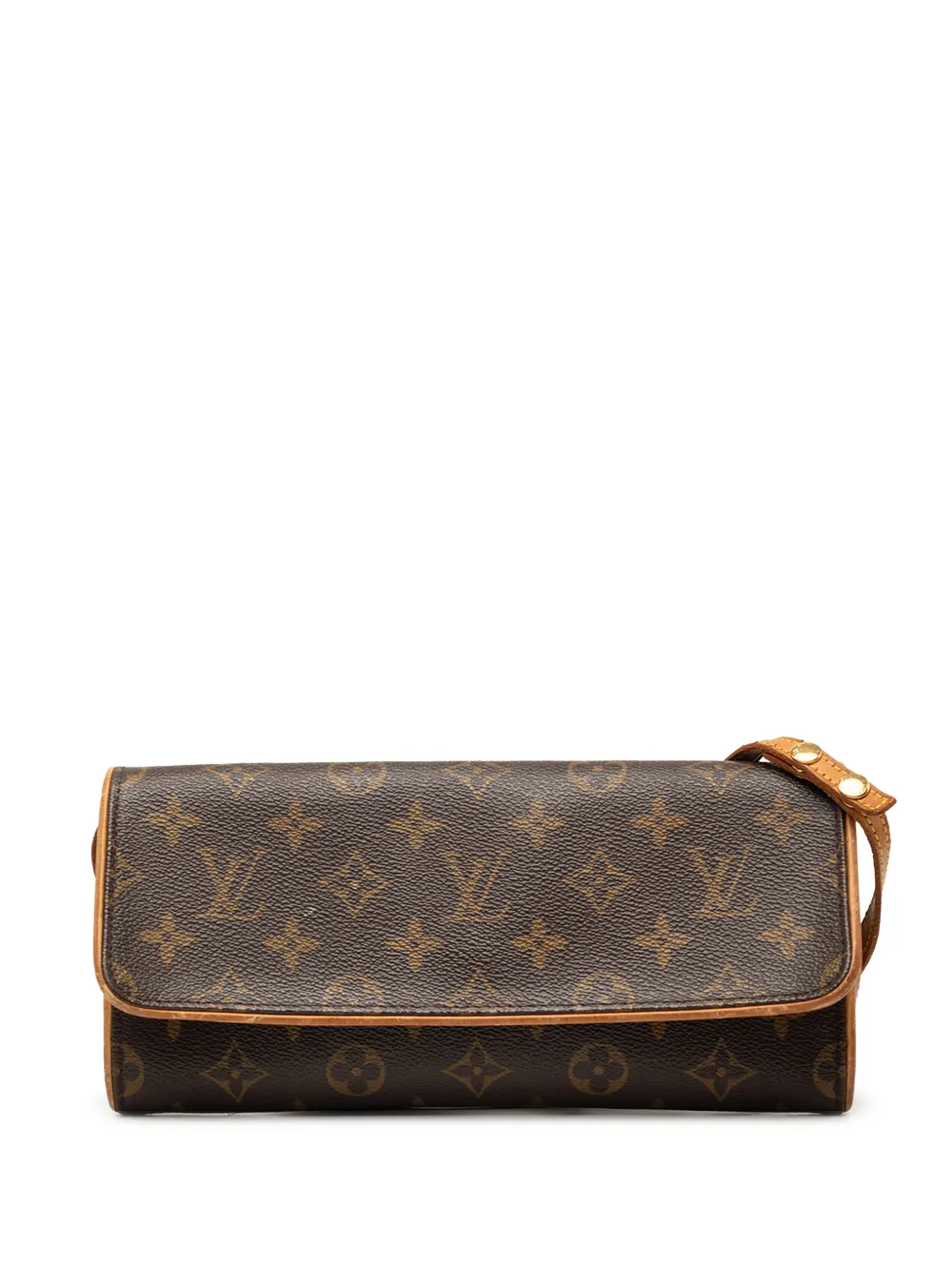 Louis Vuitton Pre-Owned 1999 Monogram Pochette Twin GM crossbody bag - Braun