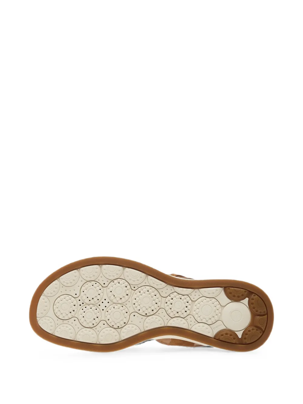 Geox Spherica Ecub-3 sandalen met gespsluiting Bruin