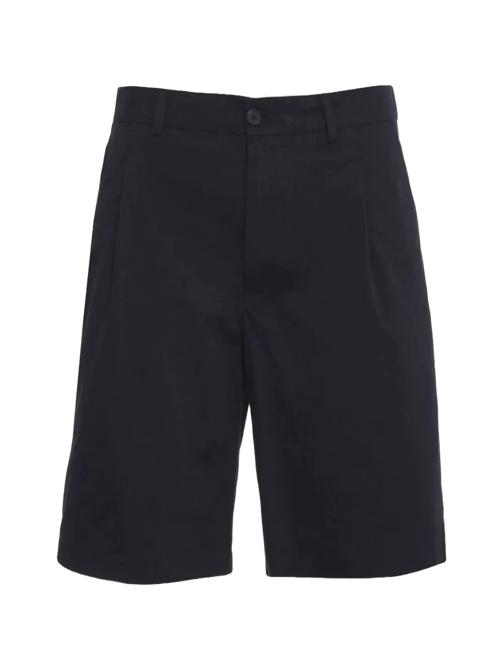 AMARANTO pleated-detail shorts - Blue