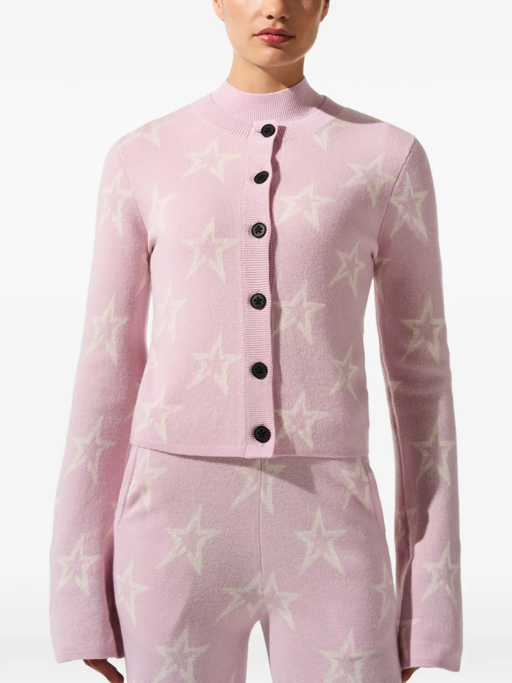 Perfect Moment Chalet vest met sterrenprint Roze