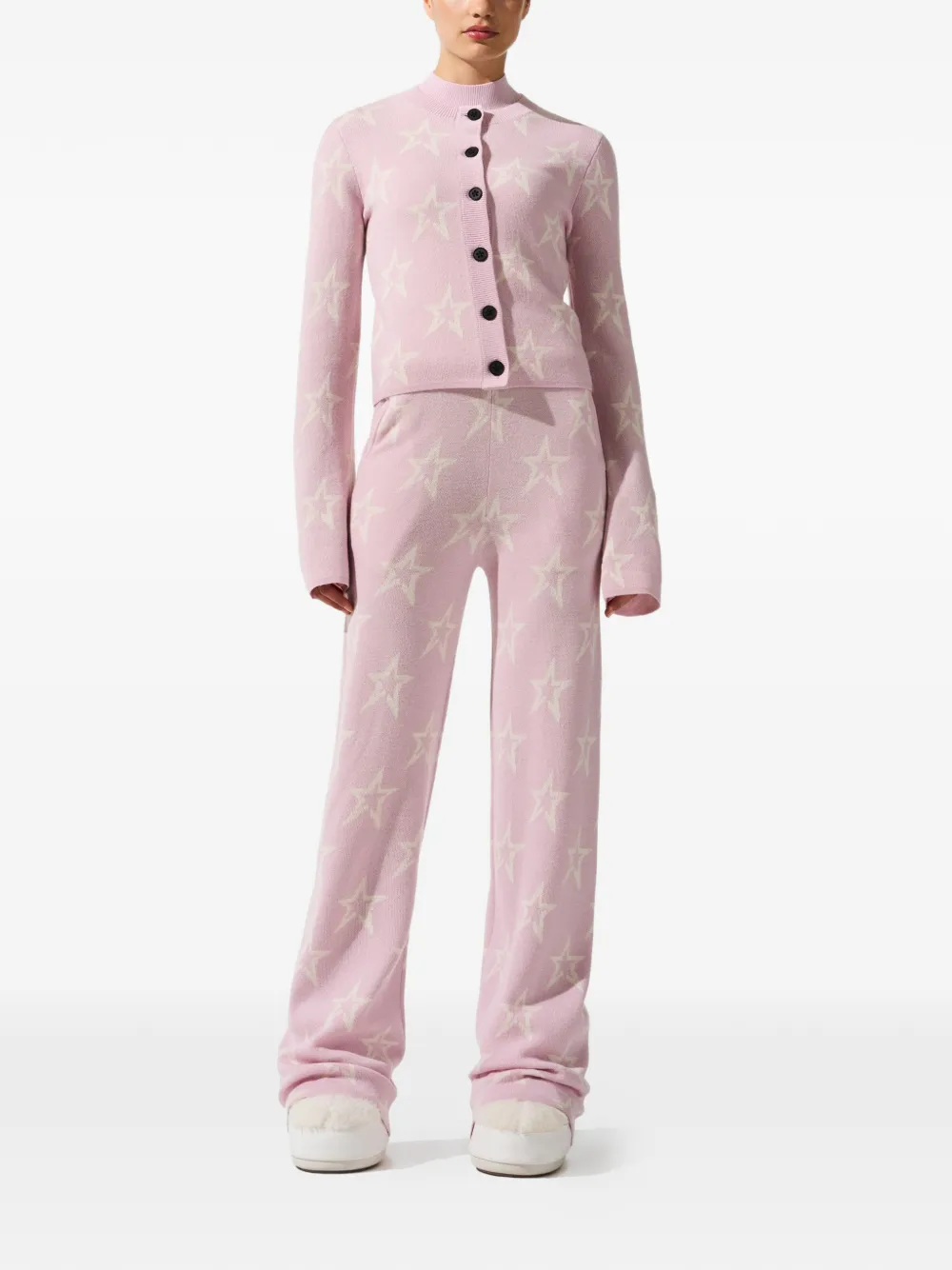Perfect Moment Chalet vest met sterrenprint Roze
