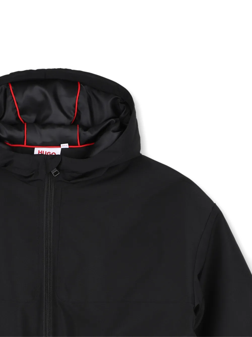 HUGO KIDS Parka met capuchon Zwart