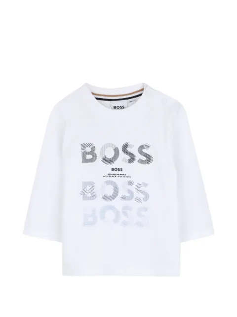 BOSS Kidswear t-shirt à logo imprimé
