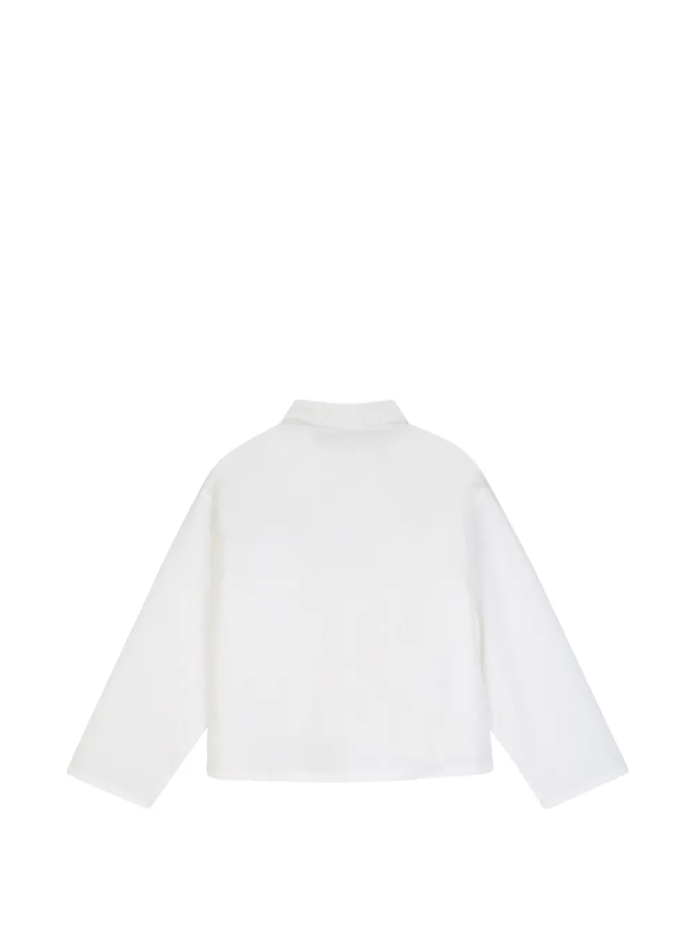 Kenzo Kids Boke Flower overhemd met logopatch Wit