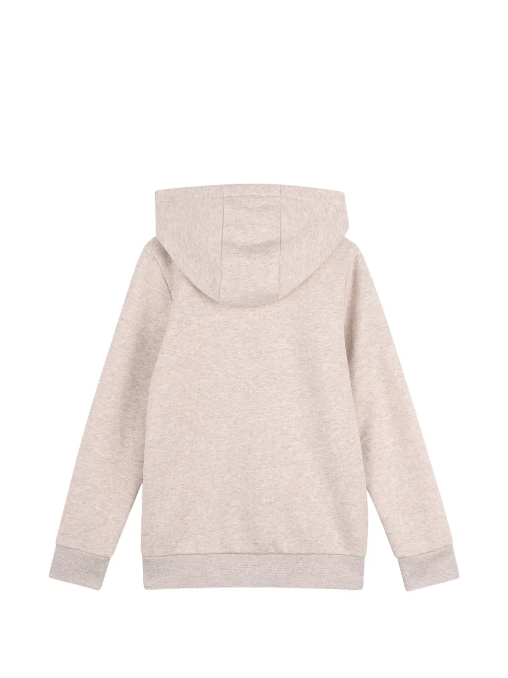 BOSS Kidswear Hoodie met rits Beige