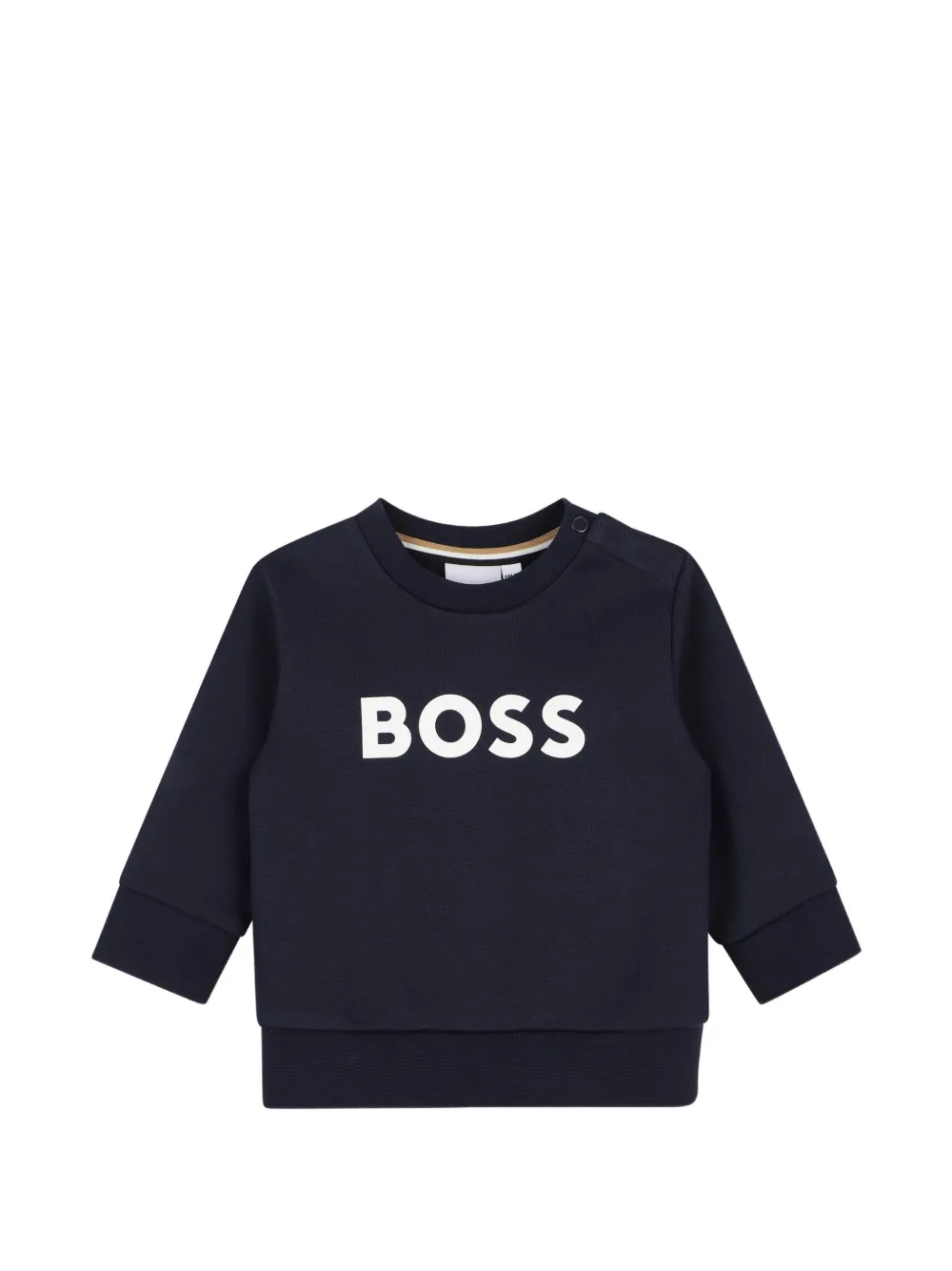 BOSS Kidswear Maglione con stampa - Blu