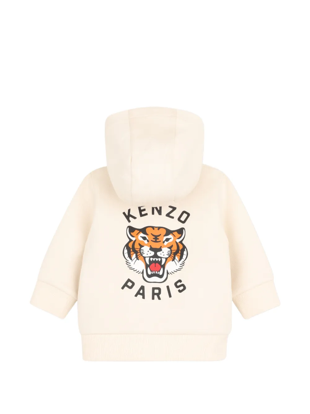 Kenzo Kids Tiger hoodie en shorts Beige