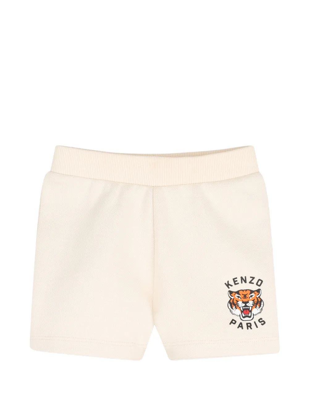 Kenzo Kids Tiger hoodie en shorts Beige
