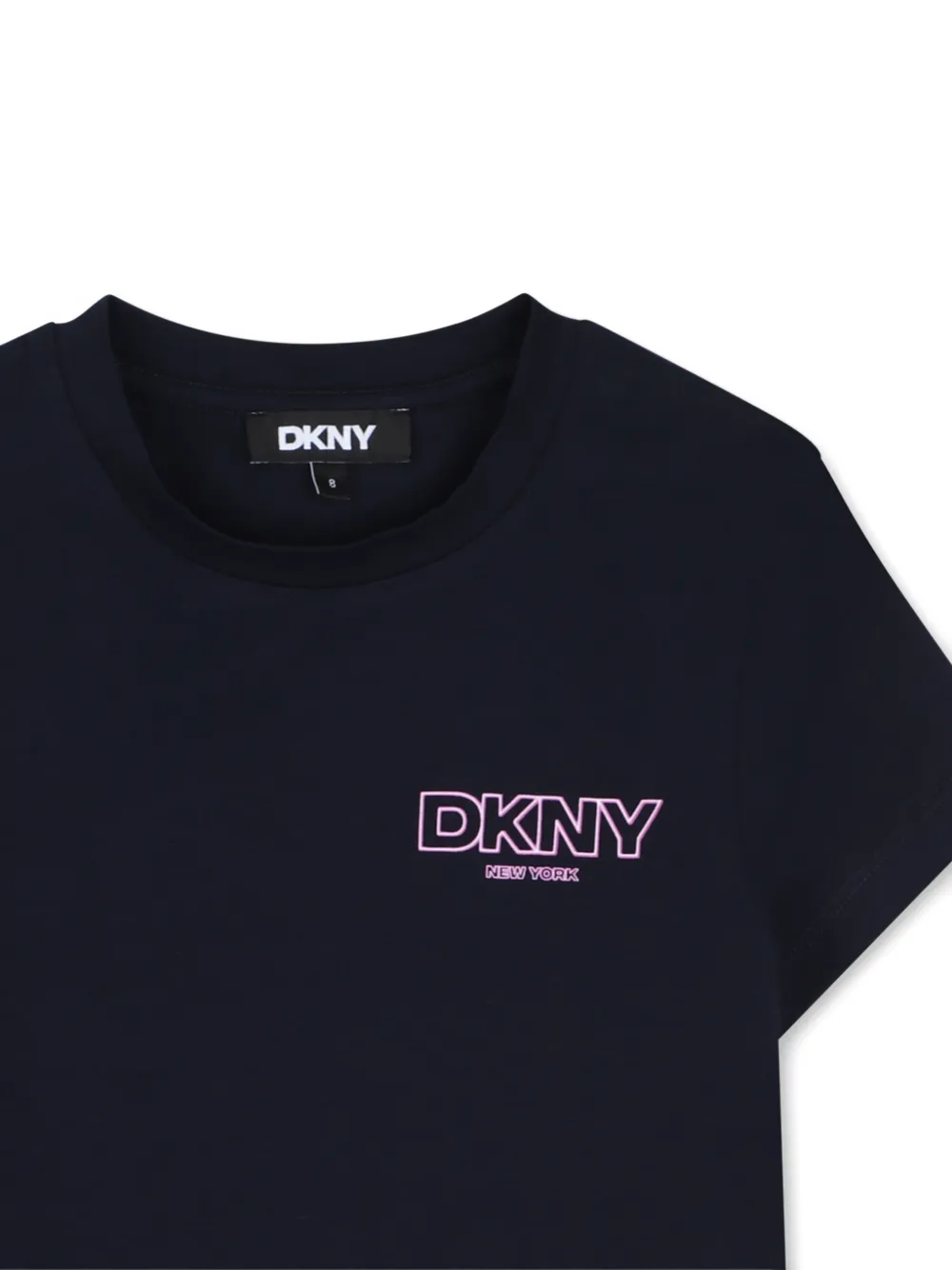 Dkny Kids T-shirt met print Blauw