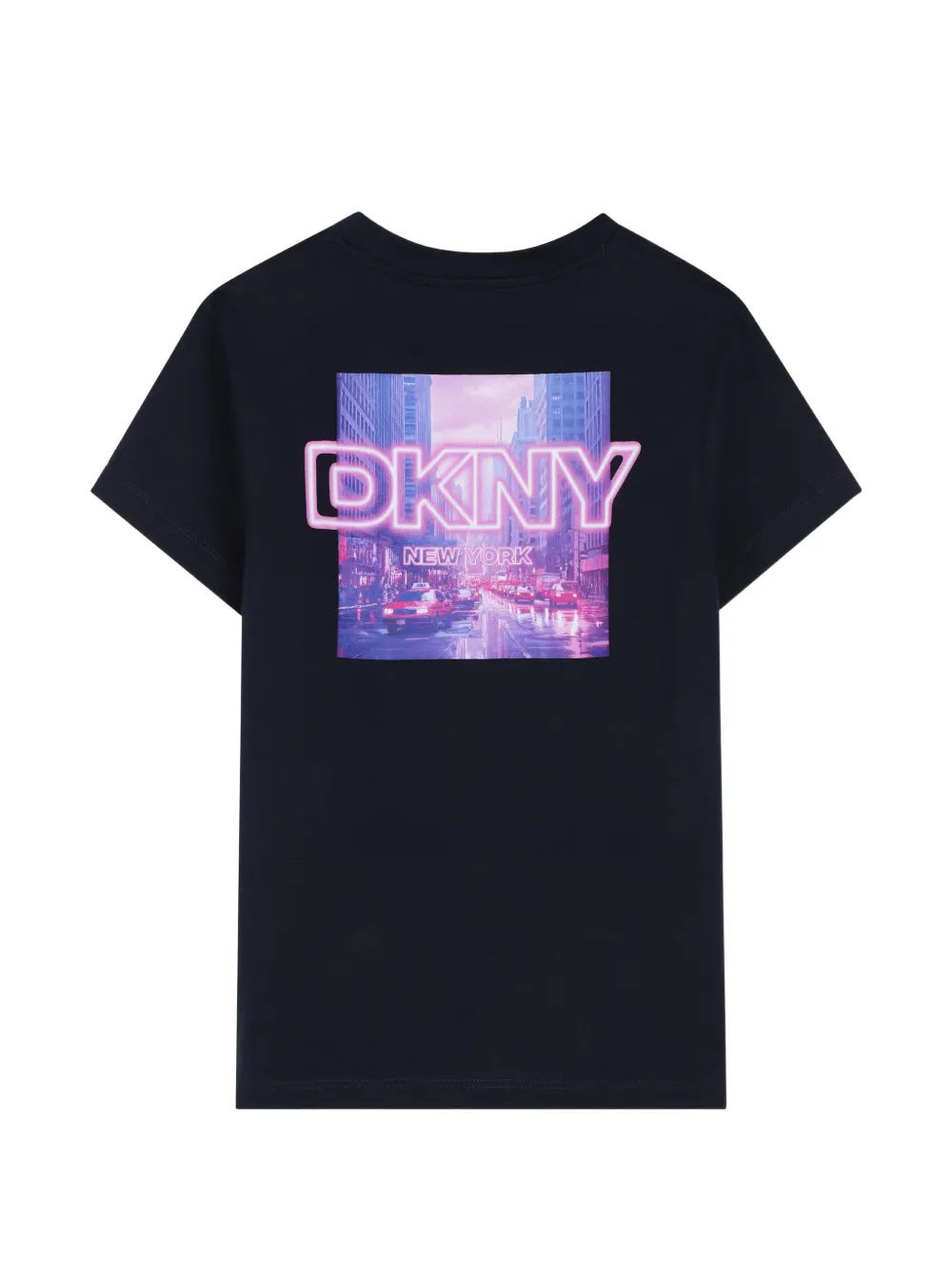 Dkny Kids T-shirt met print Blauw