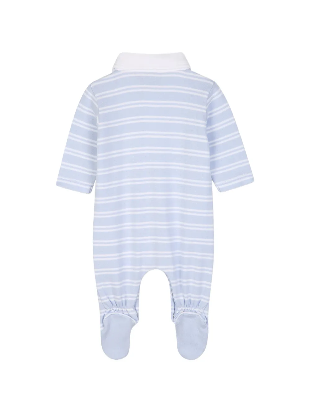 BOSS Kidswear Gestreept babypakje Blauw