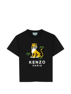 Kenzo Kids elephant-graphic T-shirt | Blue | FARFETCH