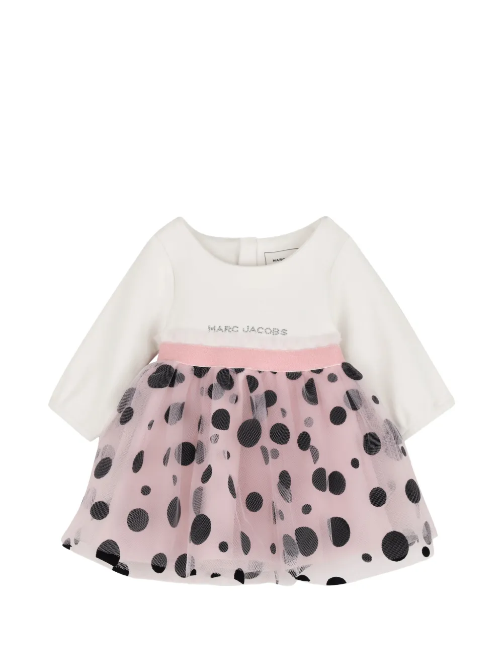 Marc Jacobs Kids Abito a pois - Bianco