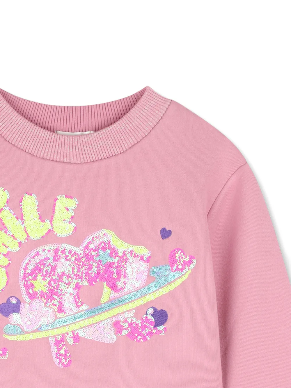 Billieblush Sweater verfraaid met pailletten Roze