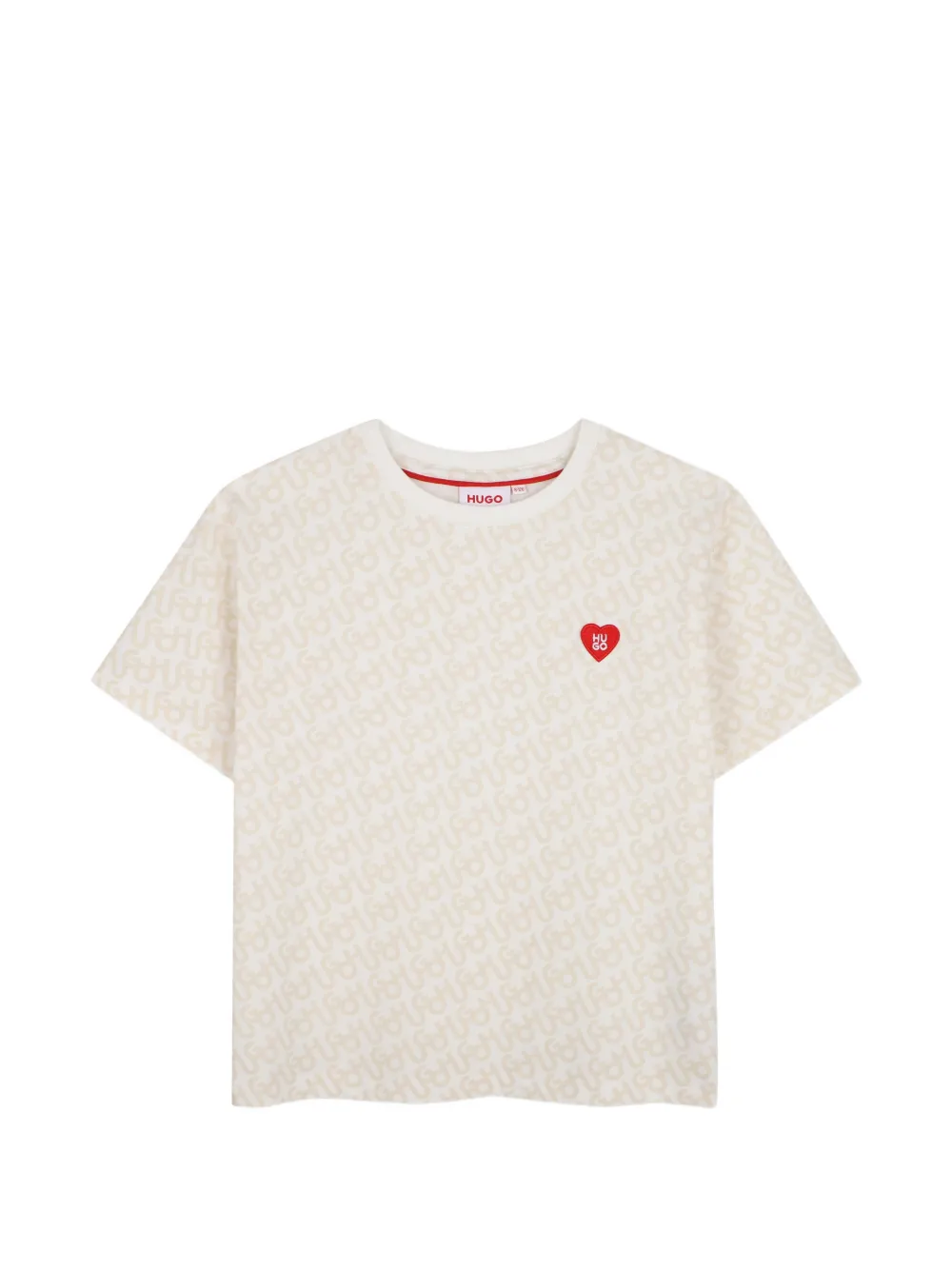 HUGO KIDS T-shirt con stampa - Toni neutri