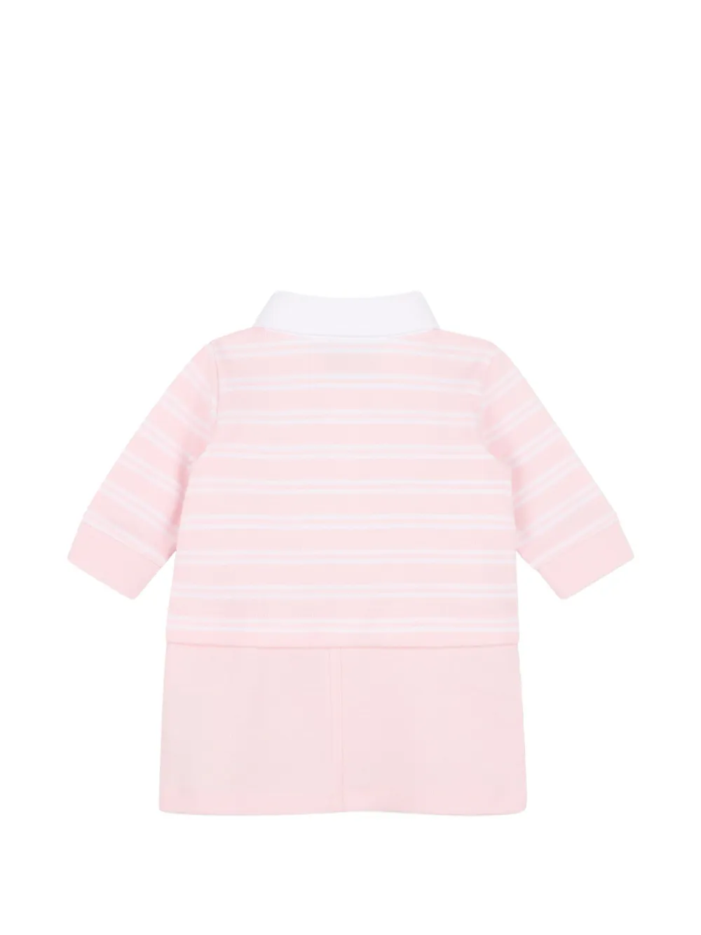 BOSS Kidswear Gestreepte jurk Roze