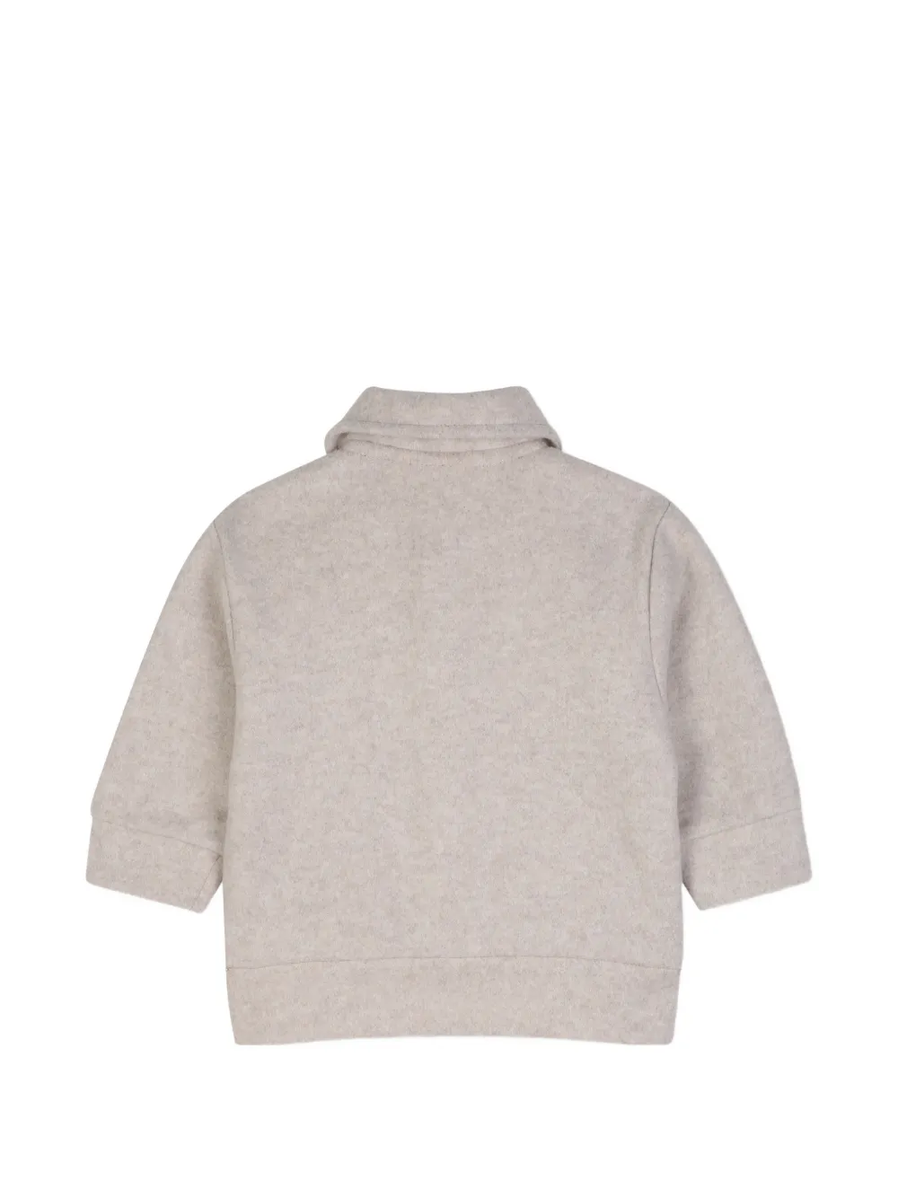 BOSS Kidswear Bomberjack met logoprint Beige