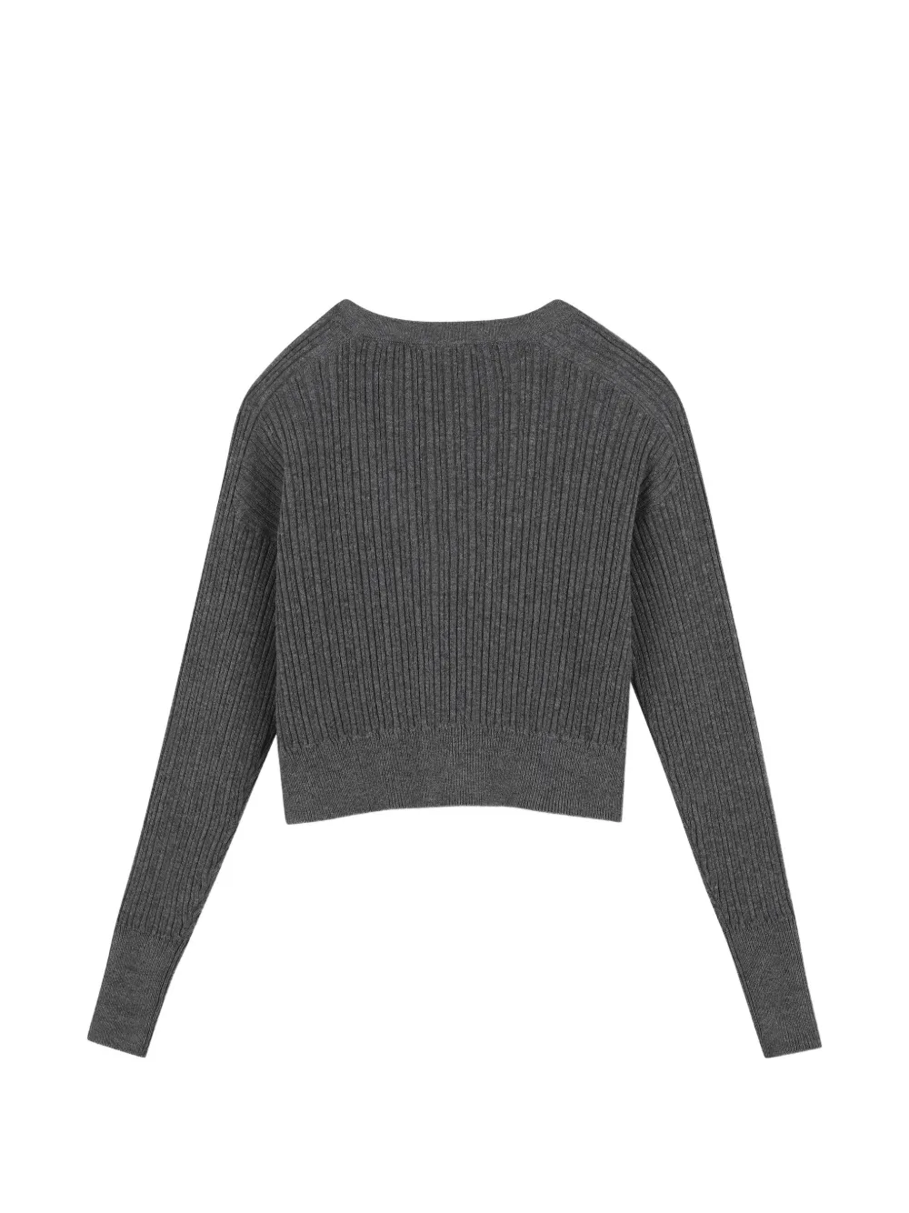 Dkny Kids Ribgebreid vest met V-hals Grijs