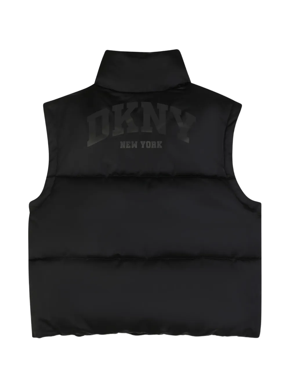 Dkny Kids Gilet met logopatch Zwart