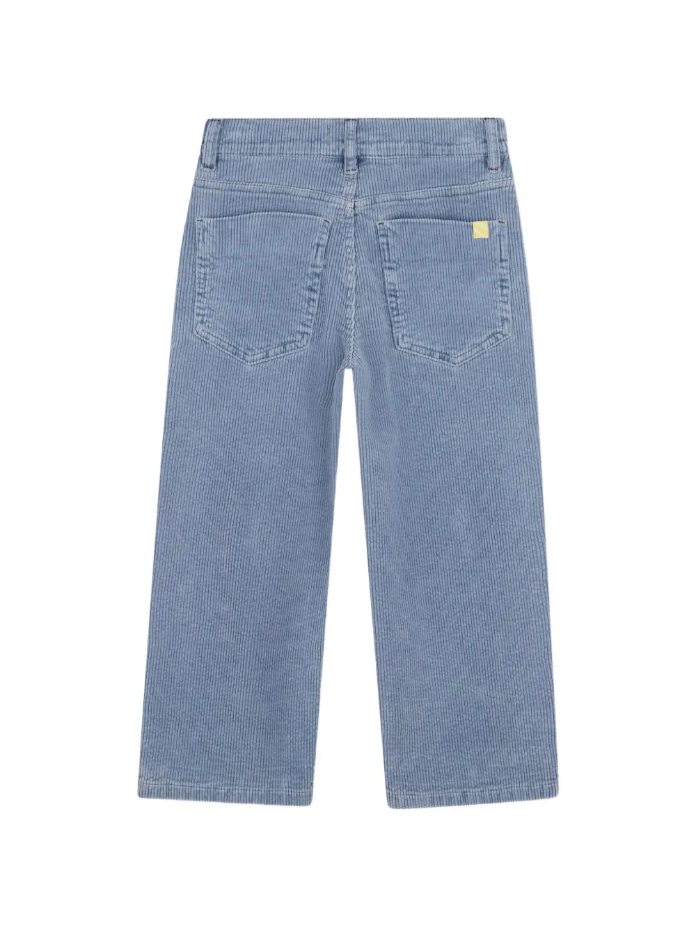 Billieblush Ribfluwelen straight broek Blauw