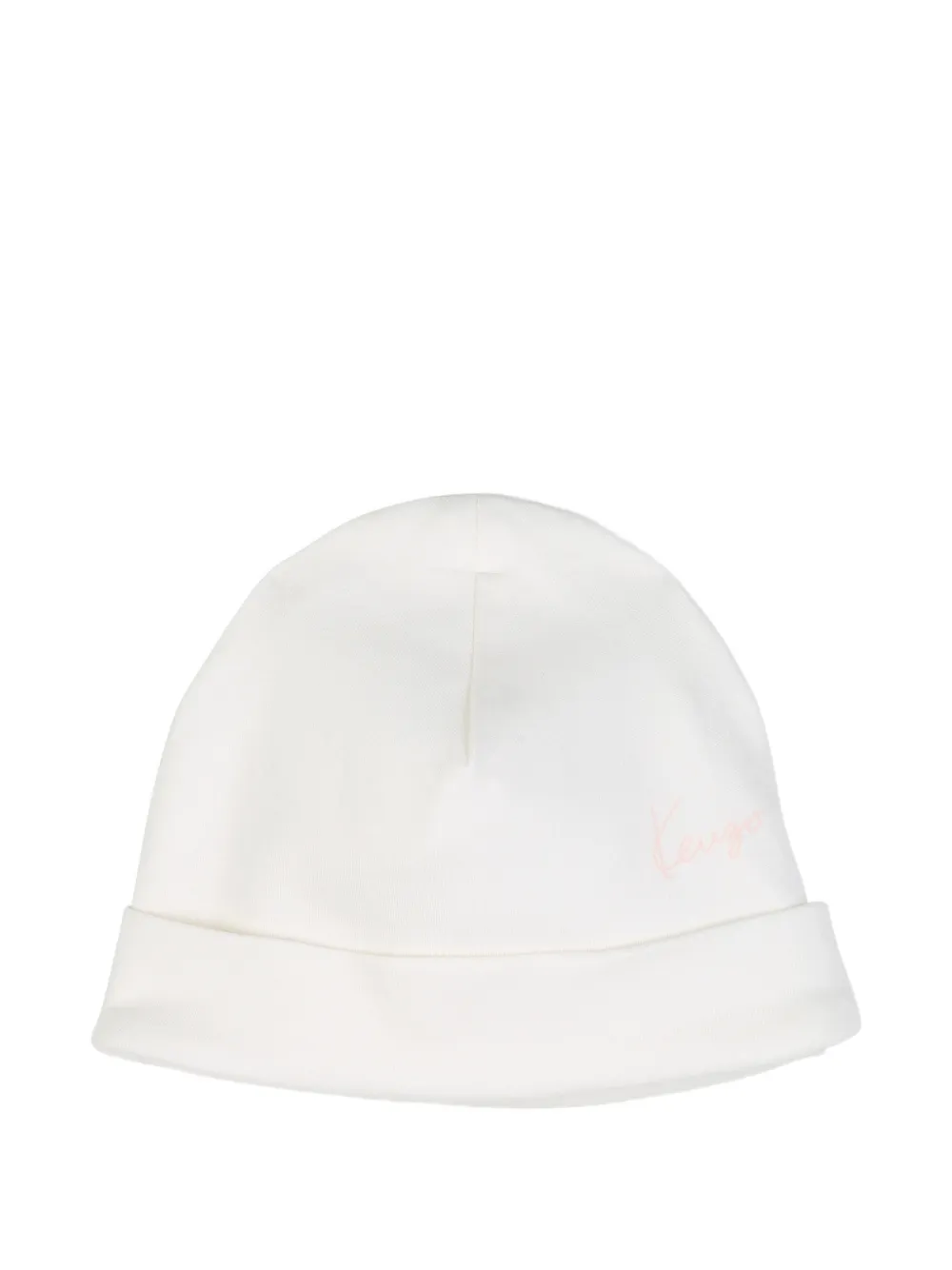 Kenzo Kids Romperset met ruches en hart-print Beige