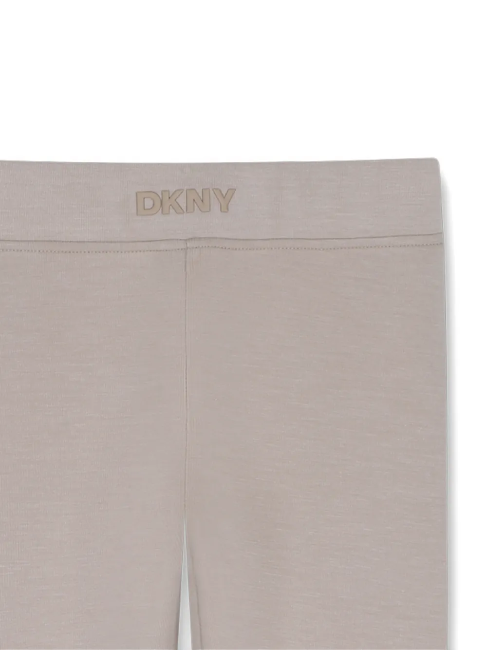 Dkny Kids Legging met logoprint Beige