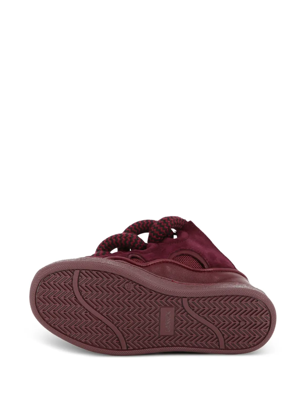 Lanvin Enfant Curb sneakers Rood