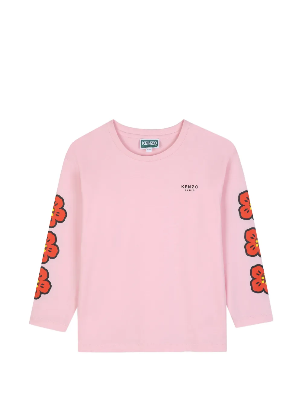 Kenzo Kids T-shirt Boke Flower con stampa - Rosa