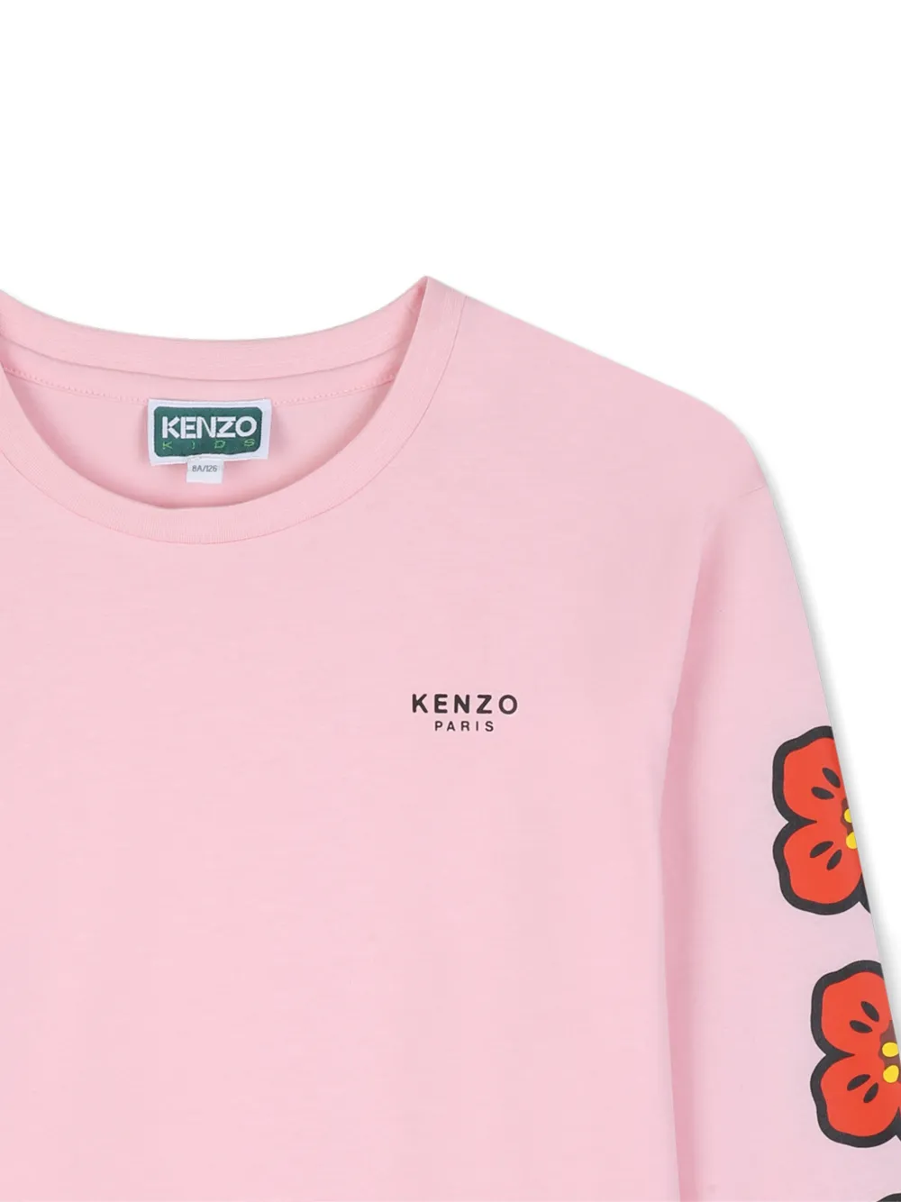 Kenzo Kids Boke Flower T-shirt Roze