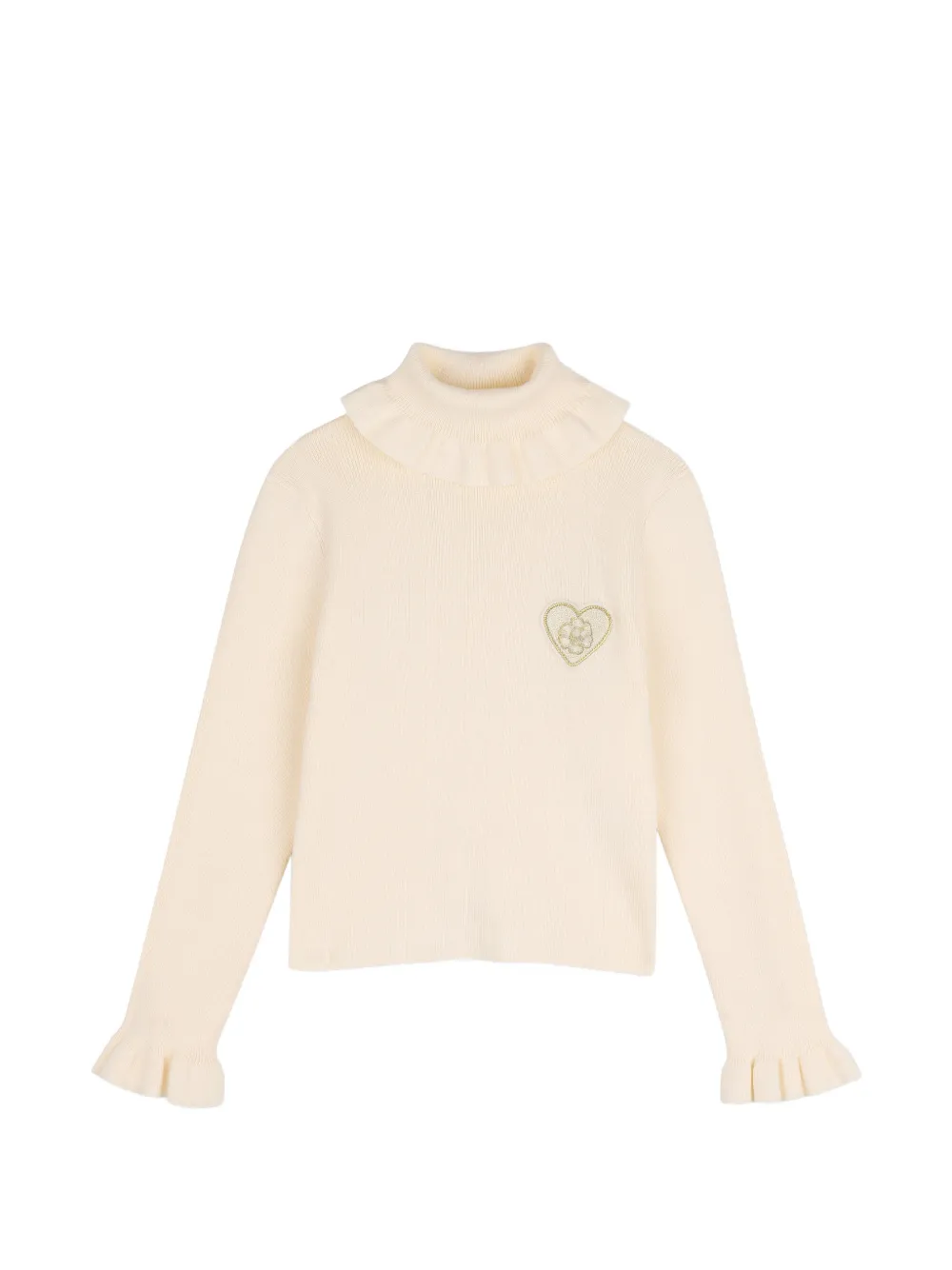 Chloé Kids Maglione con ruches - Toni neutri