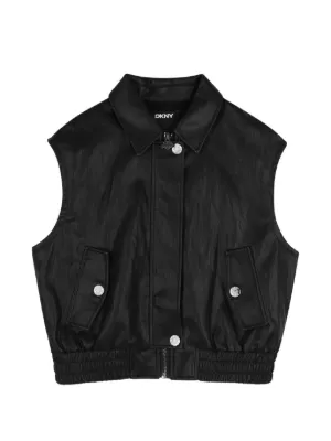 fashion boys zip up vest