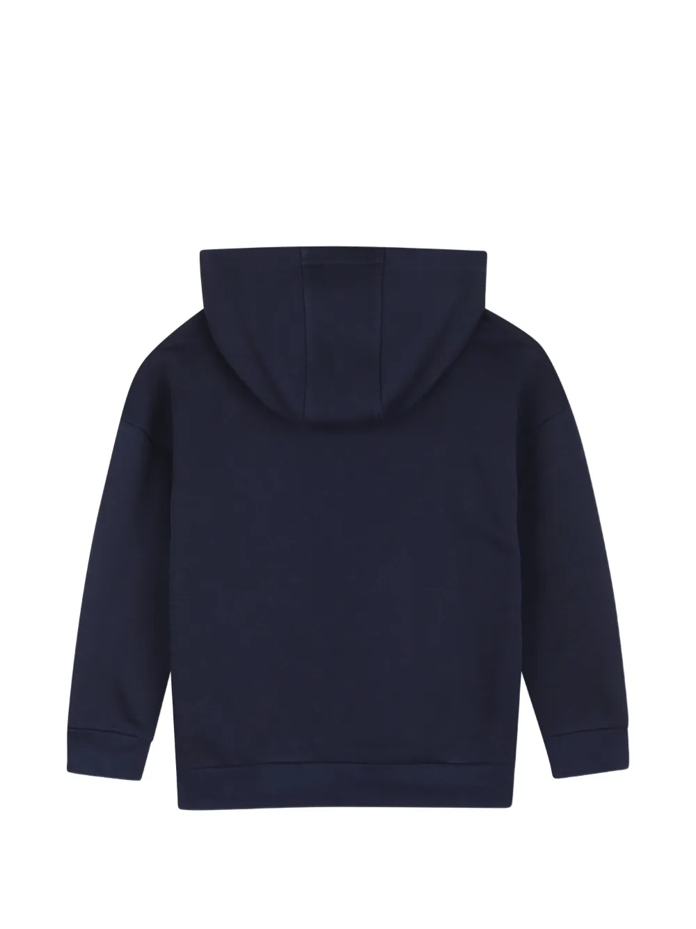 BOSS Kidswear Hoodie met logoprint Blauw