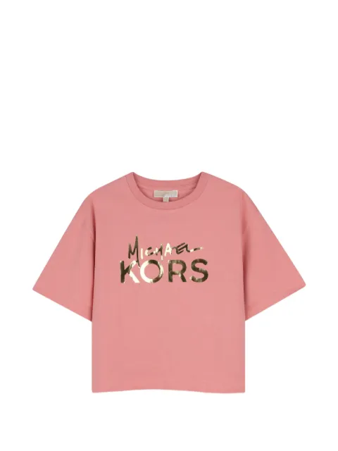 Michael Kors Kids logo-print short-sleeve T-shirt