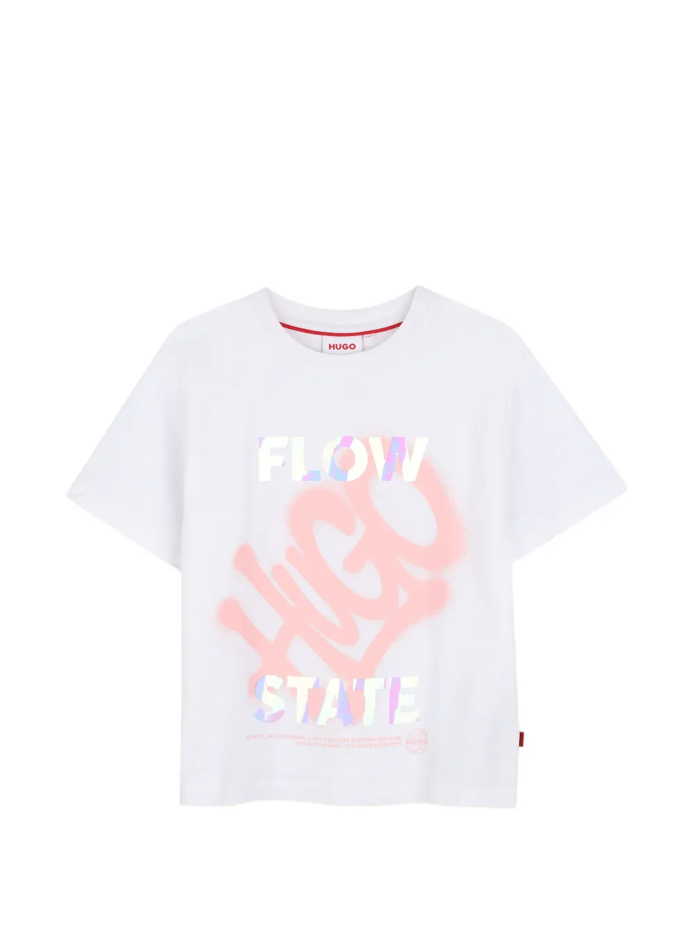 HUGO KIDS T-shirt con grafica - Bianco