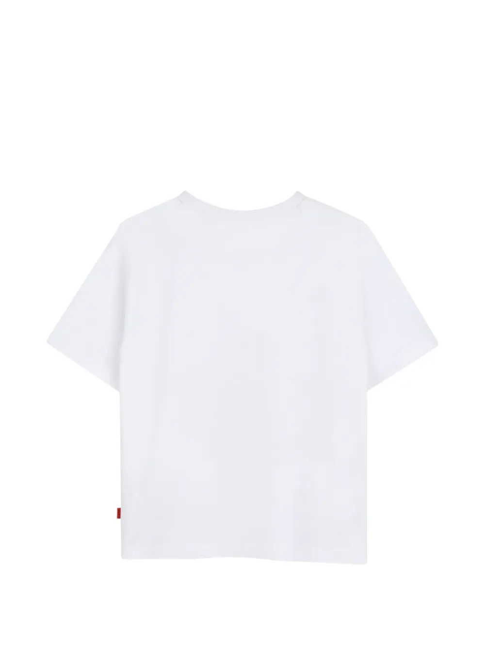 HUGO KIDS T-shirt met grafische print Wit
